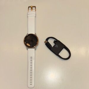 Garmin Venu with charger